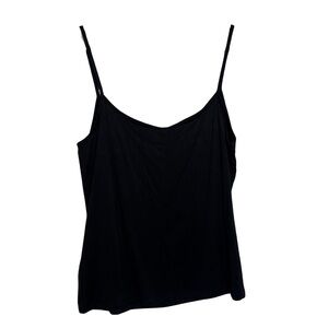 NWT H&M Spaghetti Strap Tank Top — Women’s XL — Black